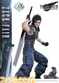 『FF7リバース』ザックスの高級フィギュア（26万4000円）予約開始。あわせて『FF7』のローポリ姿（3300円）もフィギュアに