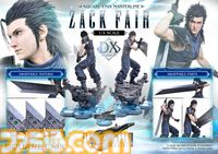 『FF7リバース』ザックスの高級フィギュア（26万4000円）予約開始。あわせて『FF7』のローポリ姿（3300円）もフィギュアに