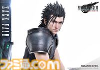 『FF7リバース』ザックスの高級フィギュア（26万4000円）予約開始。あわせて『FF7』のローポリ姿（3300円）もフィギュアに