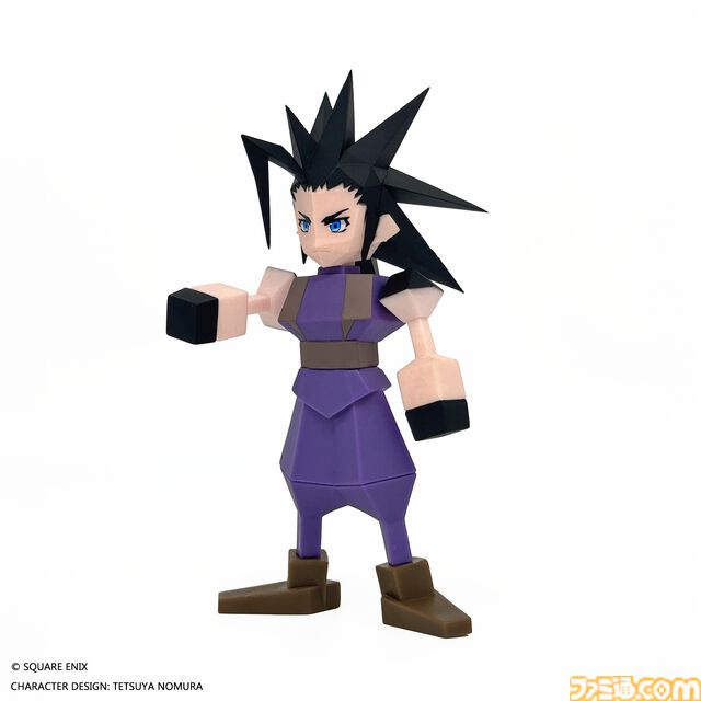 『FF7リバース』ザックスの高級フィギュア（26万4000円）予約開始。あわせて『FF7』のローポリ姿（3300円）もフィギュアに