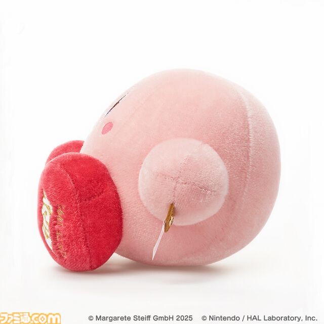 『星のカービィ』テディベアブランド“シュタイフ”とのコラボぬいぐるみ発表。職人の手作業で作られ高級感ある仕上がり。長持ちでずっといっしょにいられる