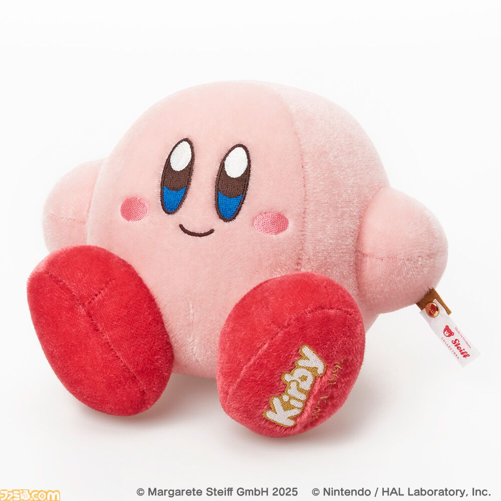 星のカービィ』ドイツの老舗テディベアブランド“シュタイフ”とのコラボ