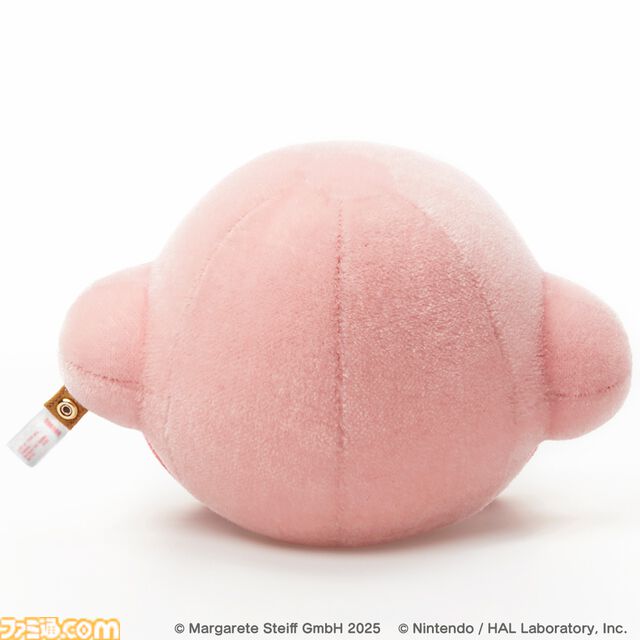 『星のカービィ』テディベアブランド“シュタイフ”とのコラボぬいぐるみ発表。職人の手作業で作られ高級感ある仕上がり。長持ちでずっといっしょにいられる