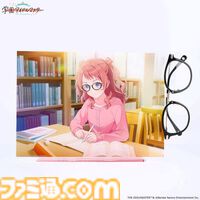 『学マス』咲季、手毬、ことねをイメージした眼鏡が予約受付中。新規ビジュアルを使用したアクリル眼鏡スタンドなどが付属