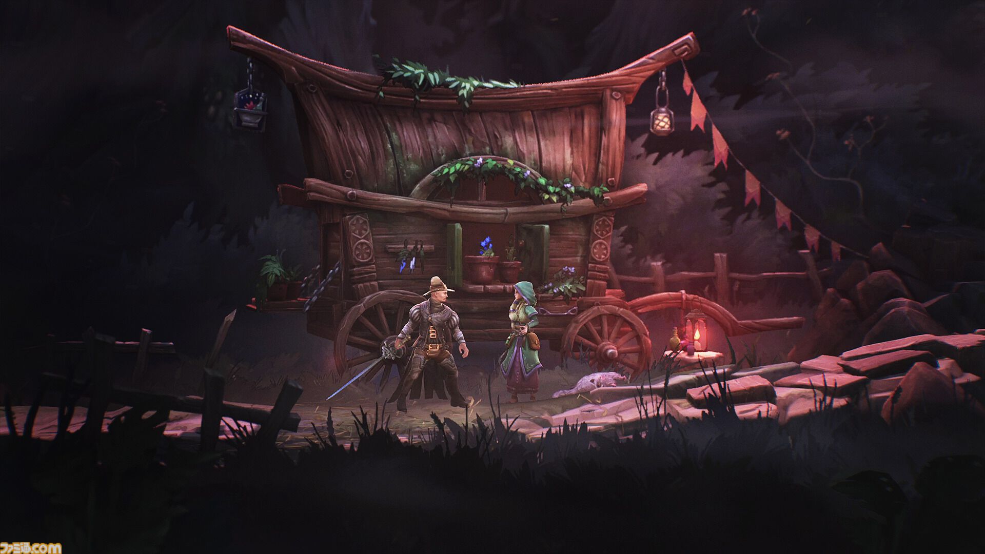 『Mandragora: Whispers of the Witch Tree』ソウルライクでメトロイドヴァニアな2Dアクション。スキルツリー制で200以上のアクティブスキルが存在。4月18日発売