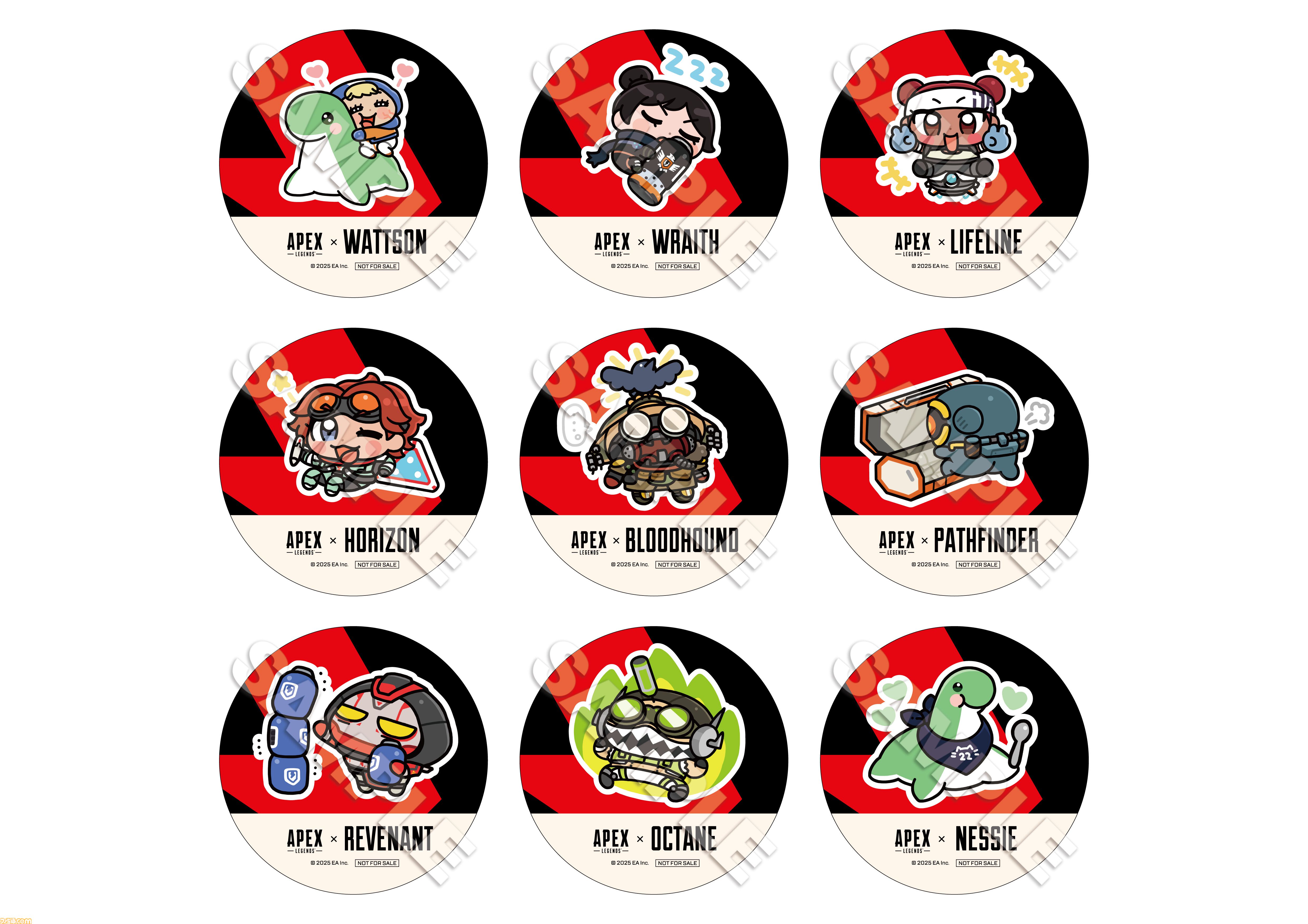『Apex』イラストレーターのあにゃ氏が描くゆるカワなレジェンドたちのカレー皿やアクスタなどが登場。アニメやゲームのキャラクターとコラボしたカレーが楽しめる“22カレー”で2月7日より先行販売