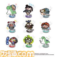 『Apex』イラストレーターのあにゃ氏が描くゆるカワなレジェンドたちのカレー皿やアクスタなどが登場。アニメやゲームのキャラクターとコラボしたカレーが楽しめる“22カレー”で2月7日より先行販売