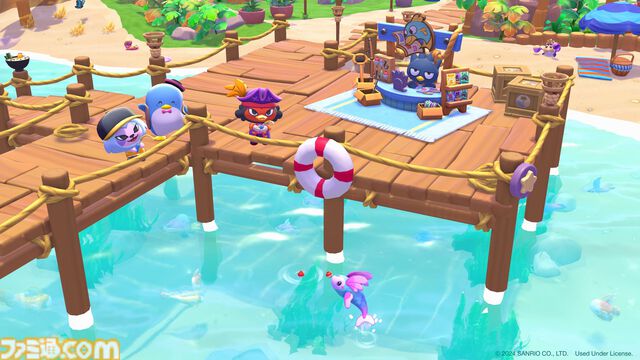 『ハローキティ アイランドアドベンチャー デラックスエディション』3月27日に発売。季節イベントの300種以上のアイテムなどを収録したSwitchパッケージ版