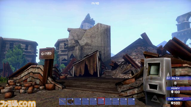 『Fishing Shop Simulator』終末世界で釣った魚を売るショップ経営シミュレーション、Steamページが公開。相棒のイヌを愛でながら、お店と街を発展