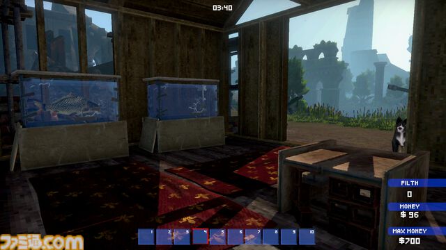 『Fishing Shop Simulator』終末世界で釣った魚を売るショップ経営シミュレーション、Steamページが公開。相棒のイヌを愛でながら、お店と街を発展