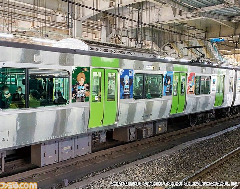 異世界∞異世界』JR山手線ラッピング電車の期間限定運行開始 | ゲーム