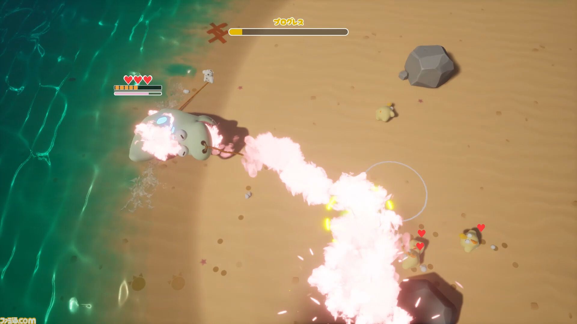 『パペット ザウルス』怪獣引っ張り協力アクションが発表。ひとりは頭、ひとりは足を操作して巨大モンスターを思うがままに操れ【Steam】