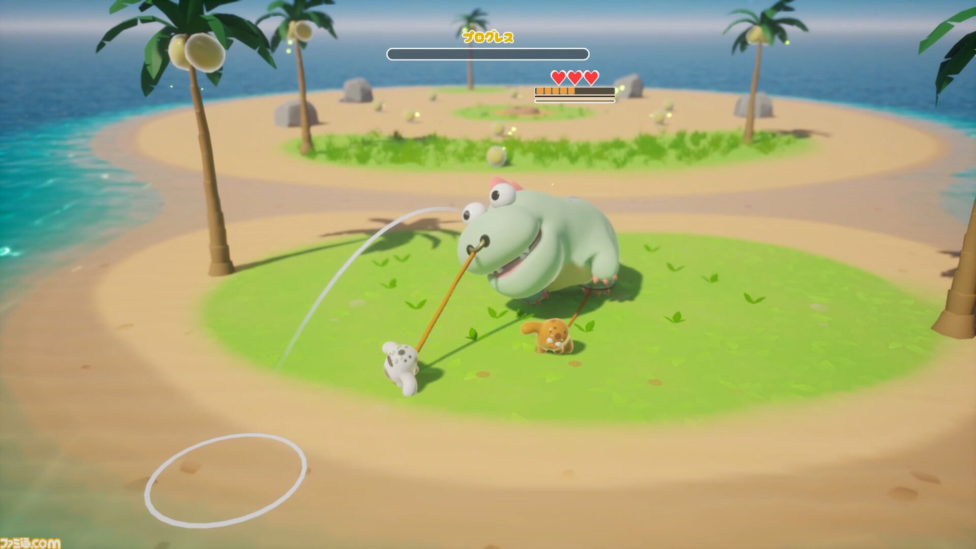 『パペット ザウルス』怪獣引っ張り協力アクションが発表。ひとりは頭、ひとりは足を操作して巨大モンスターを思うがままに操れ【Steam】