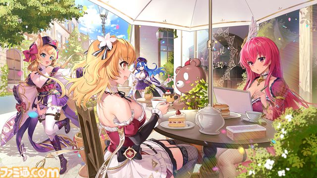 DMM GAMESで“くまさん祭り”開催。『フラワーナイトガール』『ミストレ』などチームくまさん5タイトルの相互コラボはストーリー、コラボキャラ、キャンペーンとラップ！？