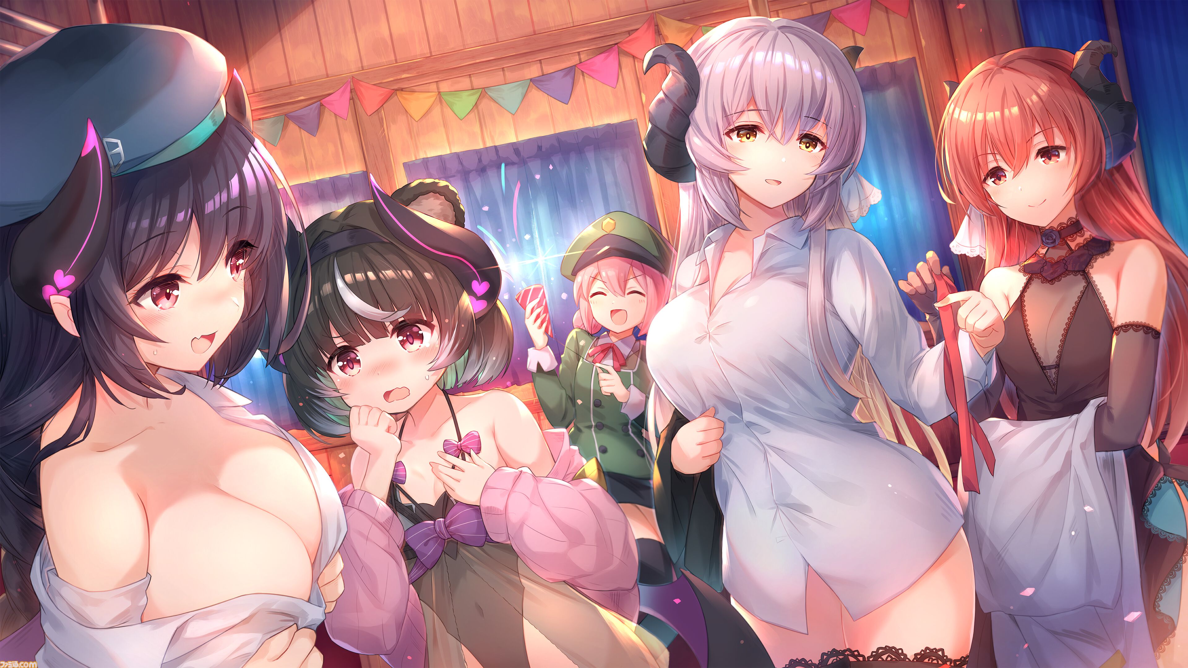 DMM GAMESで“くまさん祭り”開催。『フラワーナイトガール』『ミストレ』などチームくまさん5タイトルの相互コラボはストーリー、コラボキャラ、キャンペーンとラップ！？