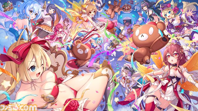 DMM GAMESで“くまさん祭り”開催。『フラワーナイトガール』『ミストレ』などチームくまさん5タイトルの相互コラボはストーリー、コラボキャラ、キャンペーンとラップ！？