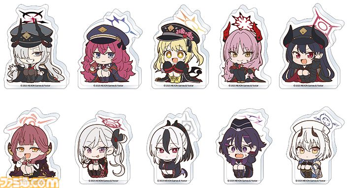 ブルアカ』4周年を記念して万魔殿メンバーの描き下ろし新グッズ