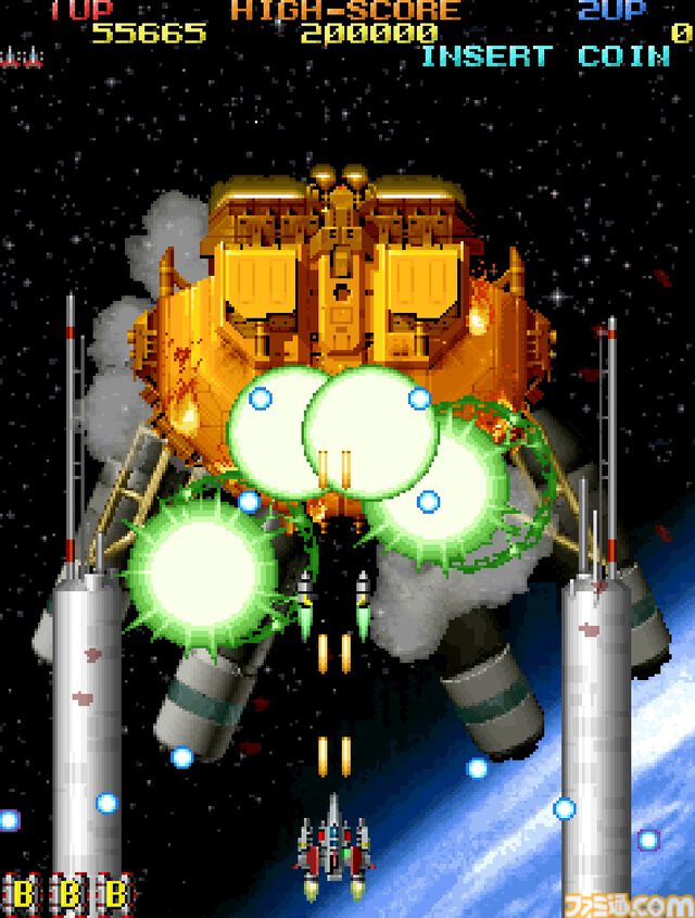 【アケアカ】『バイパーフェイズ1』PS4版が本日（2/5）より販売再開。迫りくる宇宙空母と地球防衛軍の戦いを描いた縦スクロール型シューティングゲーム