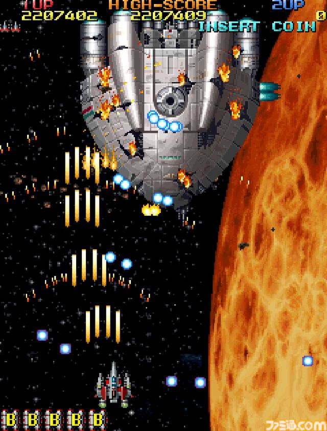 【アケアカ】『バイパーフェイズ1』PS4版が本日（2/5）より販売再開。迫りくる宇宙空母と地球防衛軍の戦いを描いた縦スクロール型シューティングゲーム