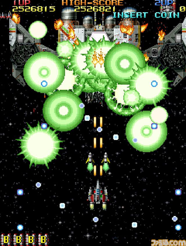 【アケアカ】『バイパーフェイズ1』PS4版が本日（2/5）より販売再開。迫りくる宇宙空母と地球防衛軍の戦いを描いた縦スクロール型シューティングゲーム