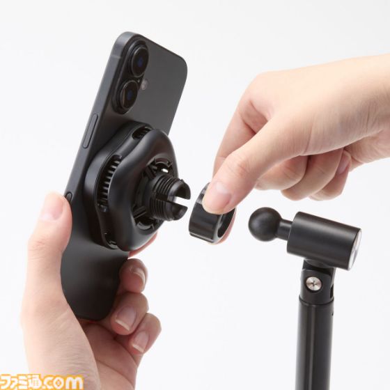 スマホの熱上昇を防ぐ“ペルチェ式スマホクーラー”が登場。付属のメタルプレートを貼るとMagSafe非対応の機種でも使用可能