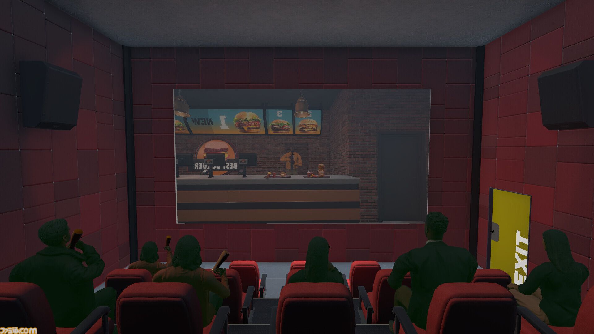 『Cinema Simulator 2025』上映スケジュールを決めて迷惑客にはビンタで制裁する映画館経営シム。Steamにて本日（2/5）配信