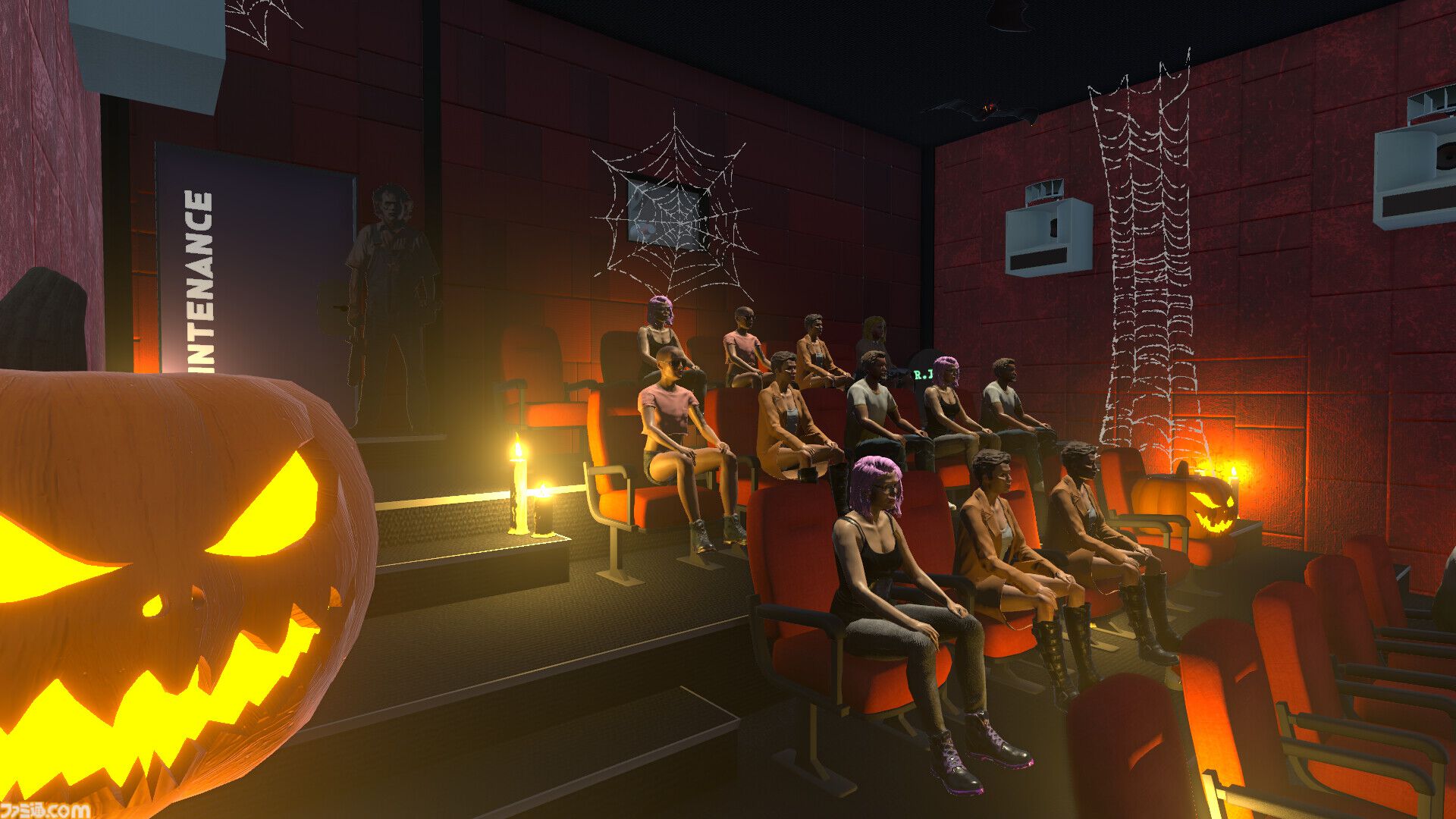 『Cinema Simulator 2025』上映スケジュールを決めて迷惑客にはビンタで制裁する映画館経営シム。Steamにて本日（2/5）配信