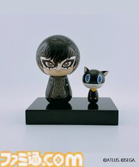 『ペルソナ5』ジョーカー＆モナのこけしがキュート！ 2月19日より開催される『P5R』『P3R』伊勢丹新宿店コラボイベントで発売