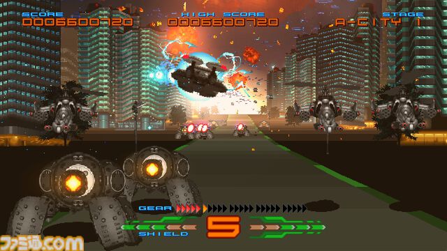 『ナイトストライカーGEAR』Steamストアページ公開。名作3Dシューティング『ナイトストライカー』の流れを汲む新作。Switch版も発売決定