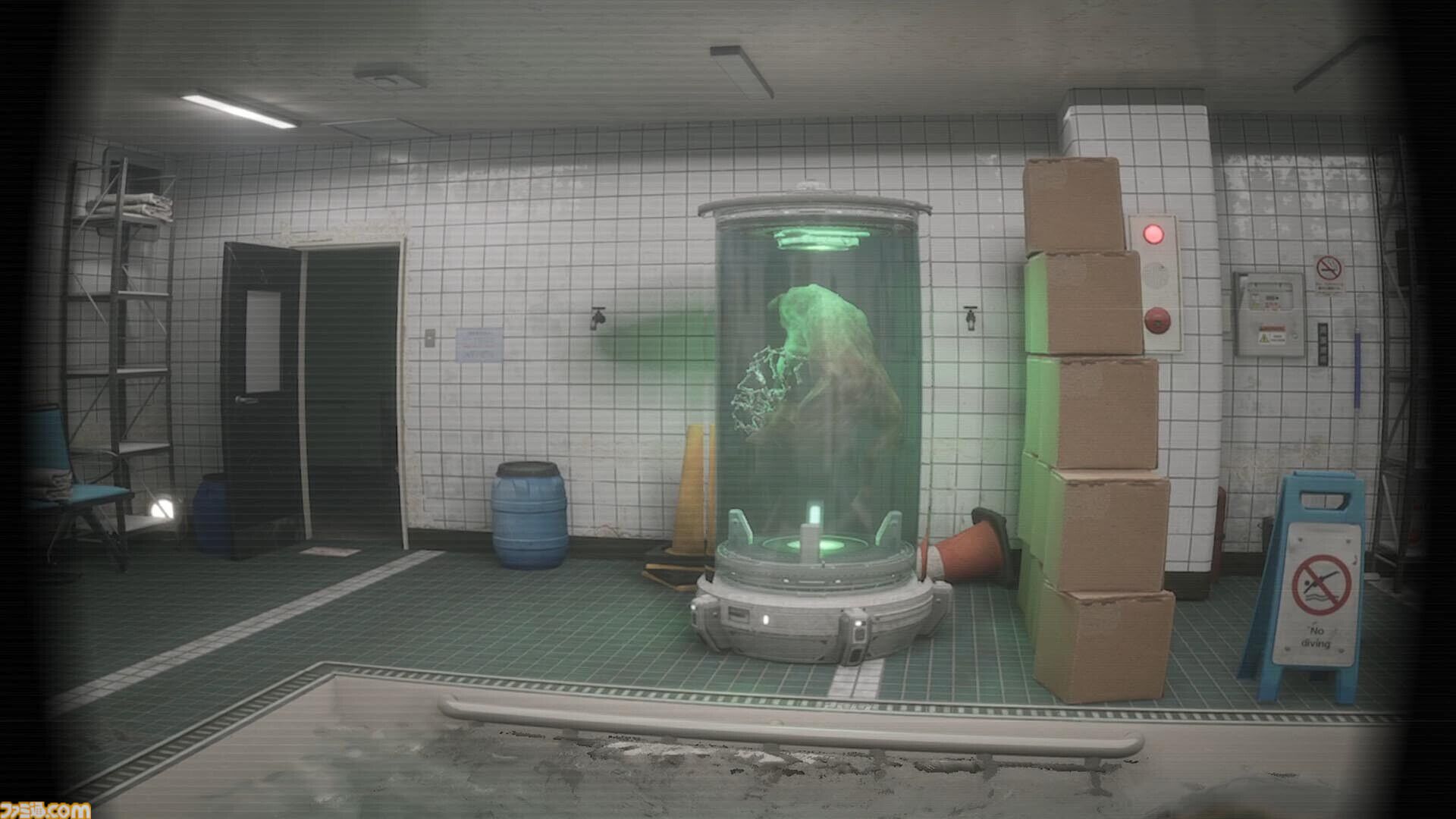 『UNDERWARD』培養モンスターを回収する協力型ホラーゲームが本日（2/5）発売。ノイズを感じ取る怪物や危険なトラップが潜む地下廃病院を探索