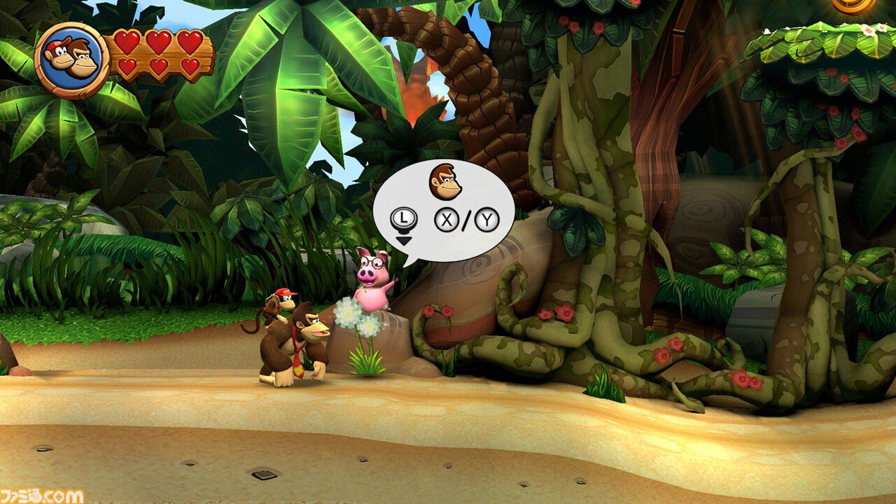 『ドンキーコング リターンズ HD』無料体験版が本日（2/6）配信。バナナジャングルなど序盤コースを遊びやすいモダンモードでプレイ可能