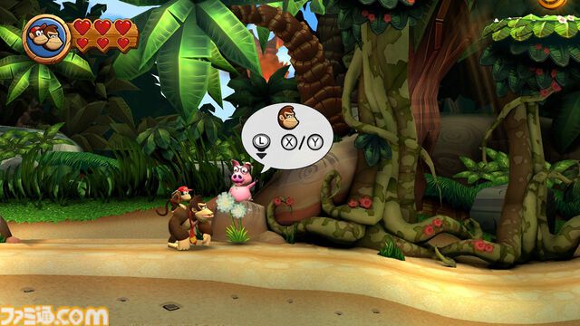 『ドンキーコング リターンズ HD』無料体験版が本日（2/6）配信。バナナジャングルなど序盤コースを遊びやすいモダンモードでプレイ可能