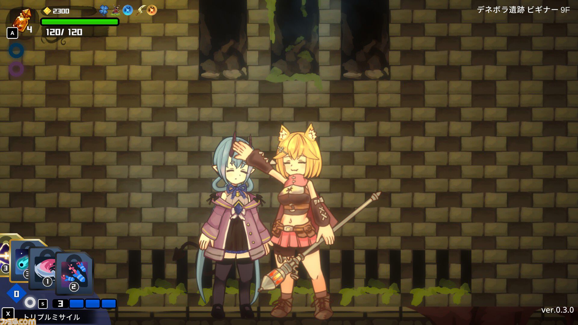 『コードリアクターズ』デッキ構築型スペルと物理攻撃で戦うアクションRPG、Steam版が2月13日発売。ケモミミ魔法使いと悪魔の少女の冒険を描く