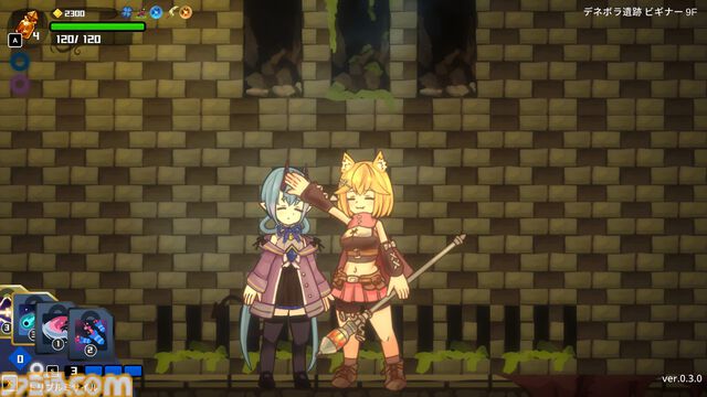 『コードリアクターズ』デッキ構築型スペルと物理攻撃で戦うアクションRPG、Steam版が2月13日発売。ケモミミ魔法使いと悪魔の少女の冒険を描く
