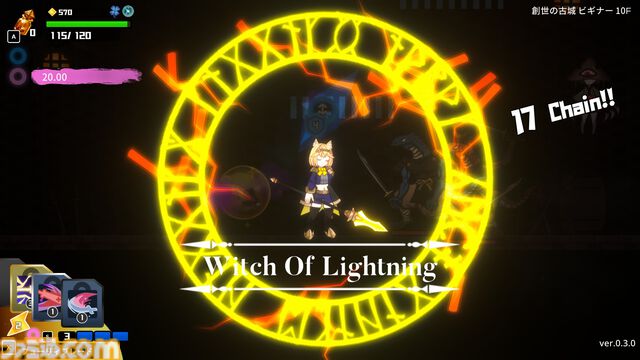 『コードリアクターズ』デッキ構築型スペルと物理攻撃で戦うアクションRPG、Steam版が2月13日発売。ケモミミ魔法使いと悪魔の少女の冒険を描く