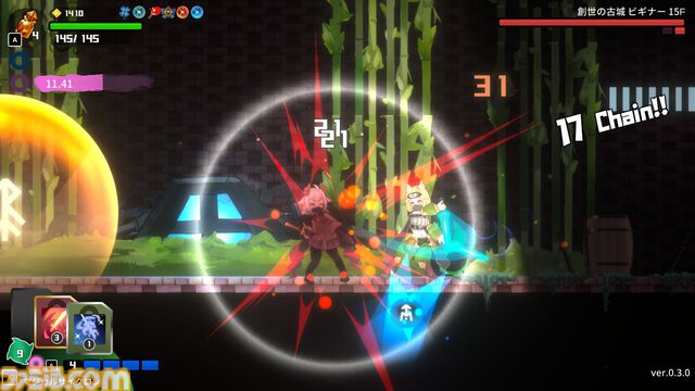 『コードリアクターズ』デッキ構築型スペルと物理攻撃で戦うアクションRPG、Steam版が2月13日発売。ケモミミ魔法使いと悪魔の少女の冒険を描く