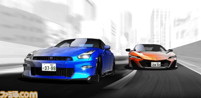 『湾岸ミッドナイト』完全新作が情報公開。スピードを体感できる大画面、臨場感あふれるスピーカーなどが搭載された筐体に進化