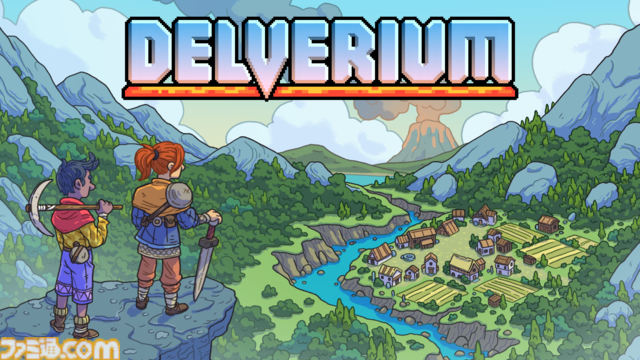 オープンワールドサバイバルクラフト『Delverium（デルヴェリウム）』デモ版配信開始。自動生成される世界で農業・探索・戦闘など思うがままに遊び尽くせ