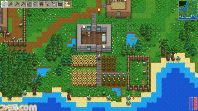 オープンワールドサバイバルクラフト『Delverium（デルヴェリウム）』デモ版配信開始。自動生成される世界で農業・探索・戦闘など思うがままに遊び尽くせ