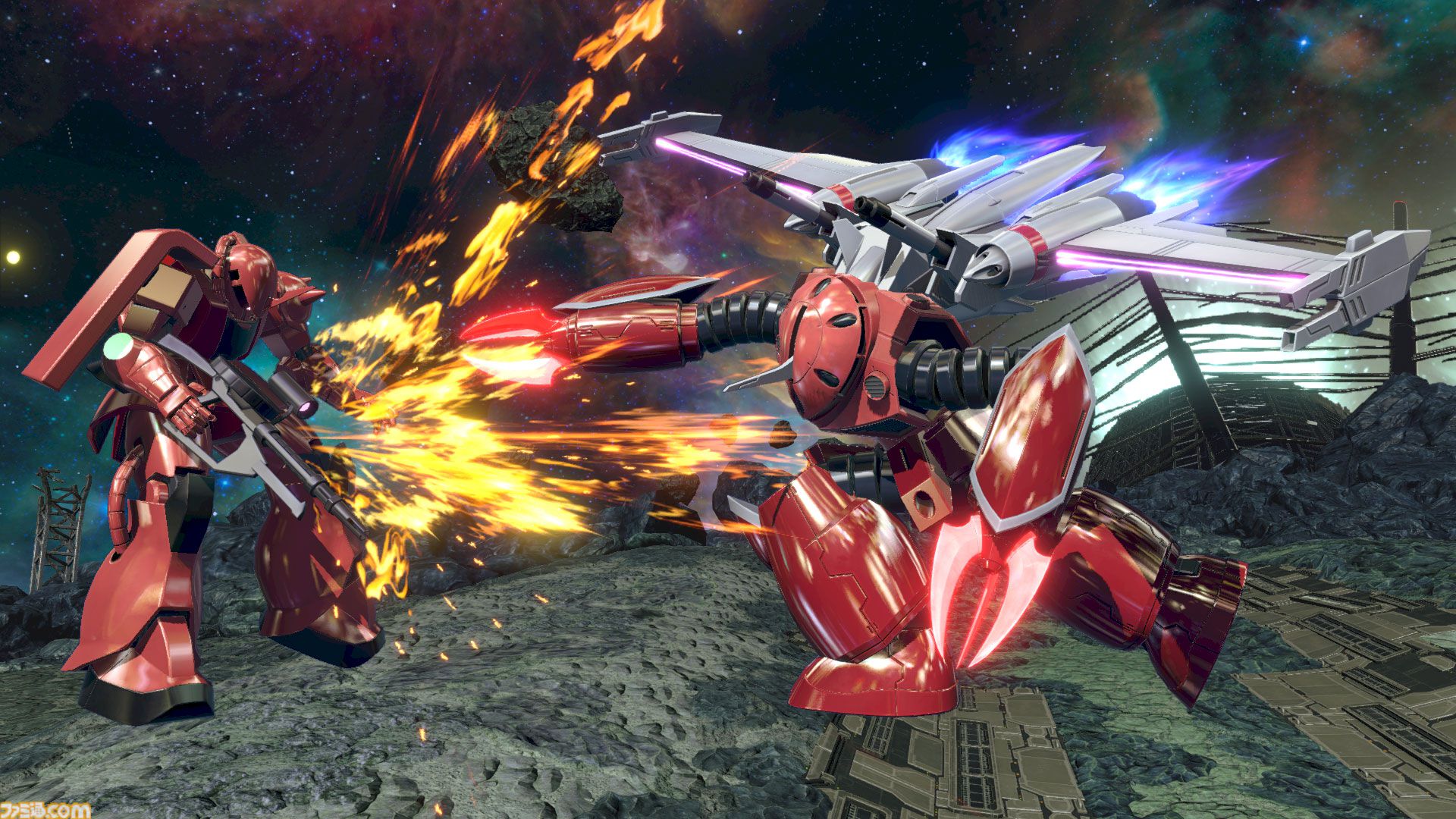 『ガンダム エクストリームバーサス２ インフィニットブースト』2025年稼働。『オバブ』にインフィニットジャスティスガンダム弐式が参戦