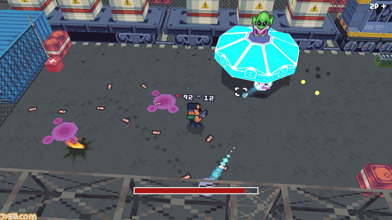 ゾンビとエイリアンと重火器の欲張りセット『ゾンビーズ エイリアンズ&ガンズ』が家庭用ゲーム機で発売中。2.5Dのコミカルなキャラが動き回るアクションシューティング