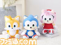 『ソニック＆フレンズ』もちっとしたぬいぐるみがかわいい。武将の姿をモチーフにした“戦国ソニック”シリーズなどゆるかわなオリジナルグッズが登場