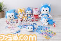 『ソニック＆フレンズ』もちっとしたぬいぐるみがかわいい。武将の姿をモチーフにした“戦国ソニック”シリーズなどゆるかわなオリジナルグッズが登場