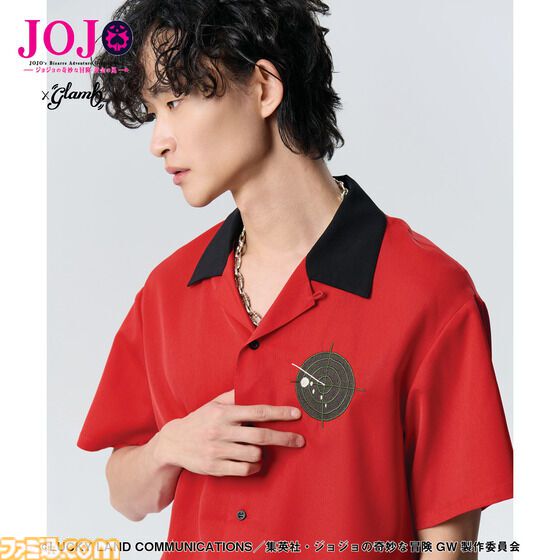 【ジョジョ5部】ピストルズがキュートなミスタ柄ポーチが登場。スカジャンやTシャツなどglambとのコラボアパレルが予約受付中