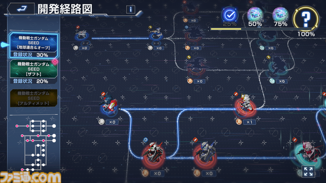 『Gジェネ エターナル』に“ジークアクス”が参戦決定。サービス開始当初から70のガンダム作品から500機以上の機体が登場