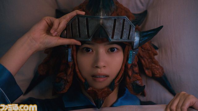 PS5『モンハンワイルズ』西野七瀬、レウス頭装備を被り夢でイャンクックを数え朝食にこんがり肉を食べる。新CMや辻本Pとの対談動画が本日（2/13）公開