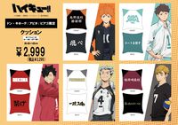 『ハイキュー!!』各校をイメージしたスウェットやトラックジャケットなどが2月15日に全国のドンキ、アピタ、ピアゴで発売