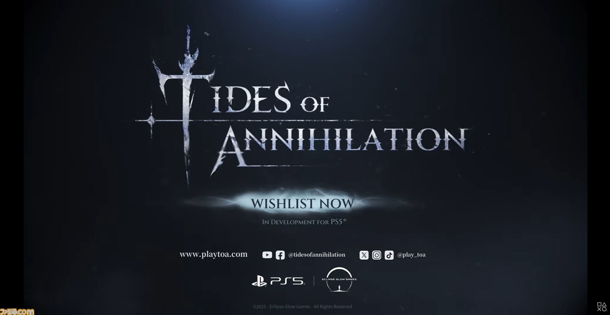 PS5『TIDES OF ANNIHILATION』発表。荒廃した世界を部隊に女性主人公が巨大な敵たちと戦う剣戟アクション【State of Play】