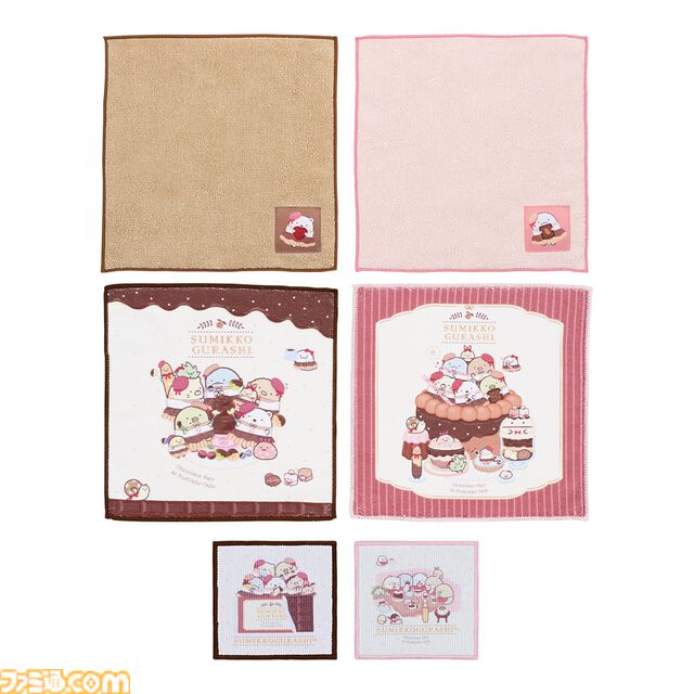 『すみっコぐらし』一番くじが本日（2/14）発売。チョコレートフェア衣装のとかげぬいぐるみがキュート。チョコレートファウンテンも賞品に
