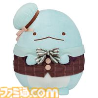 『すみっコぐらし』一番くじが本日（2/14）発売。チョコレートフェア衣装のとかげぬいぐるみがキュート。チョコレートファウンテンも賞品に